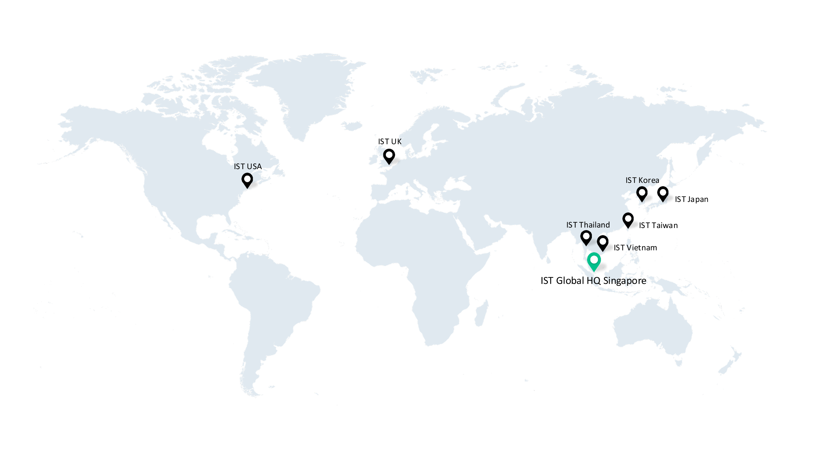 IST Global World Network Map